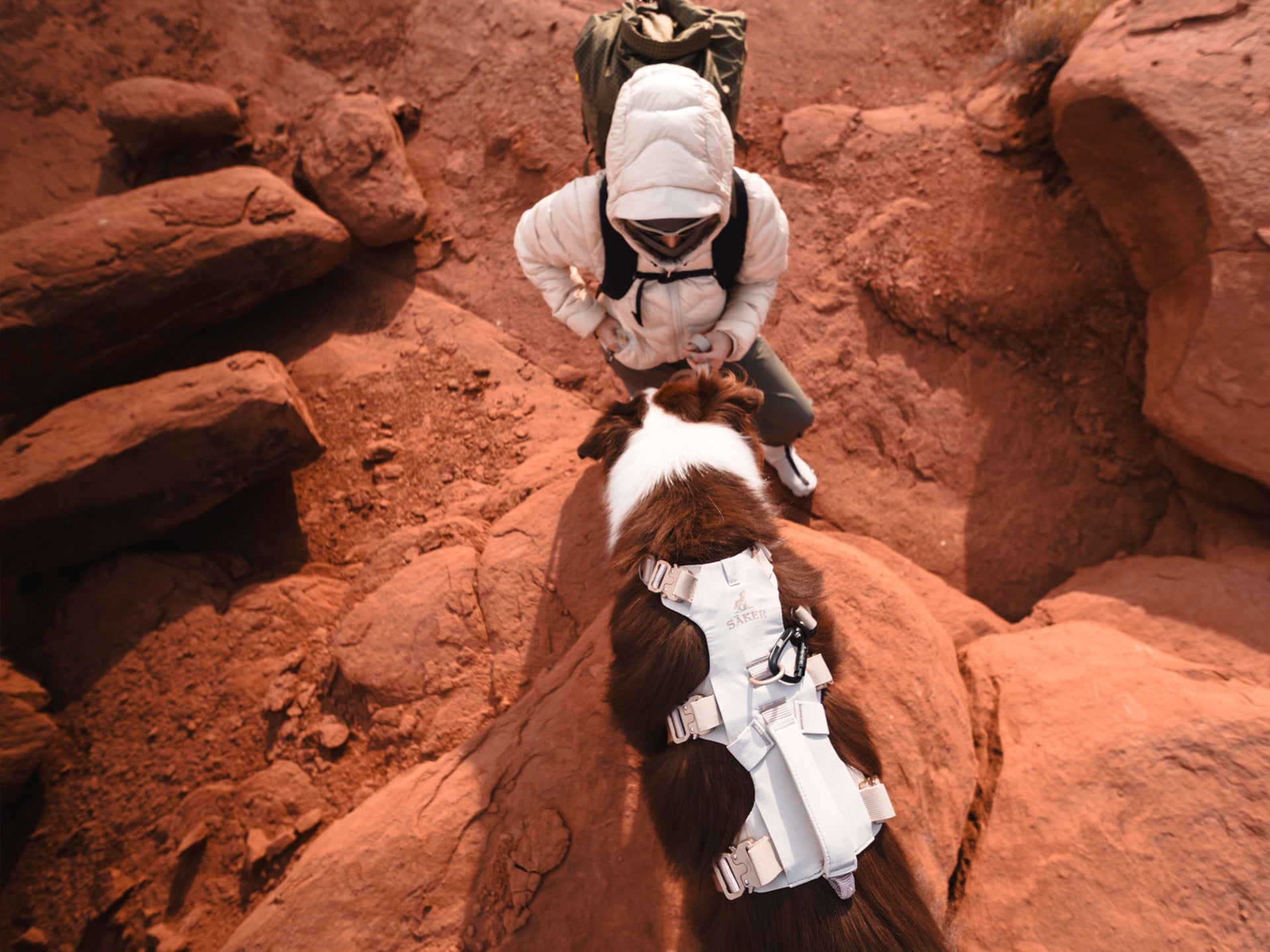 Let the trail sign it.