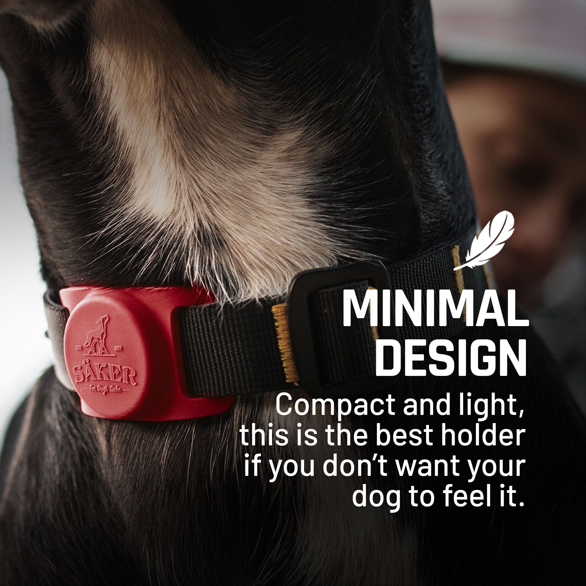 Mammoth Airtag Holder - Rescue Red