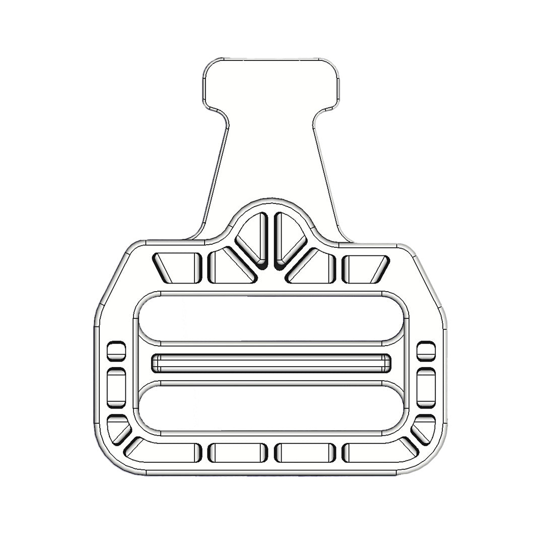 Muse male buckle 25mm - 292lbs