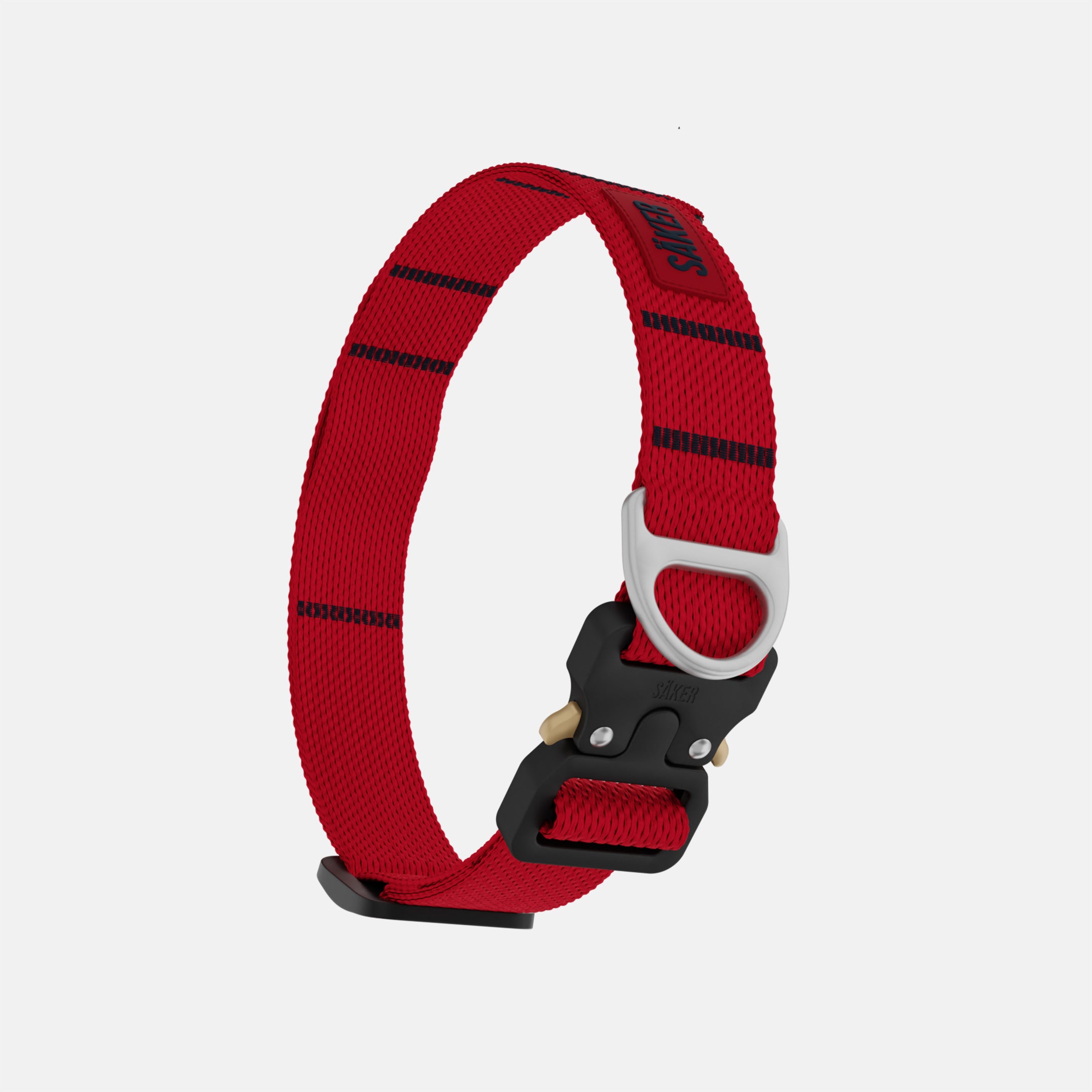 Vertical view of Canyon Collar in Blazing Red