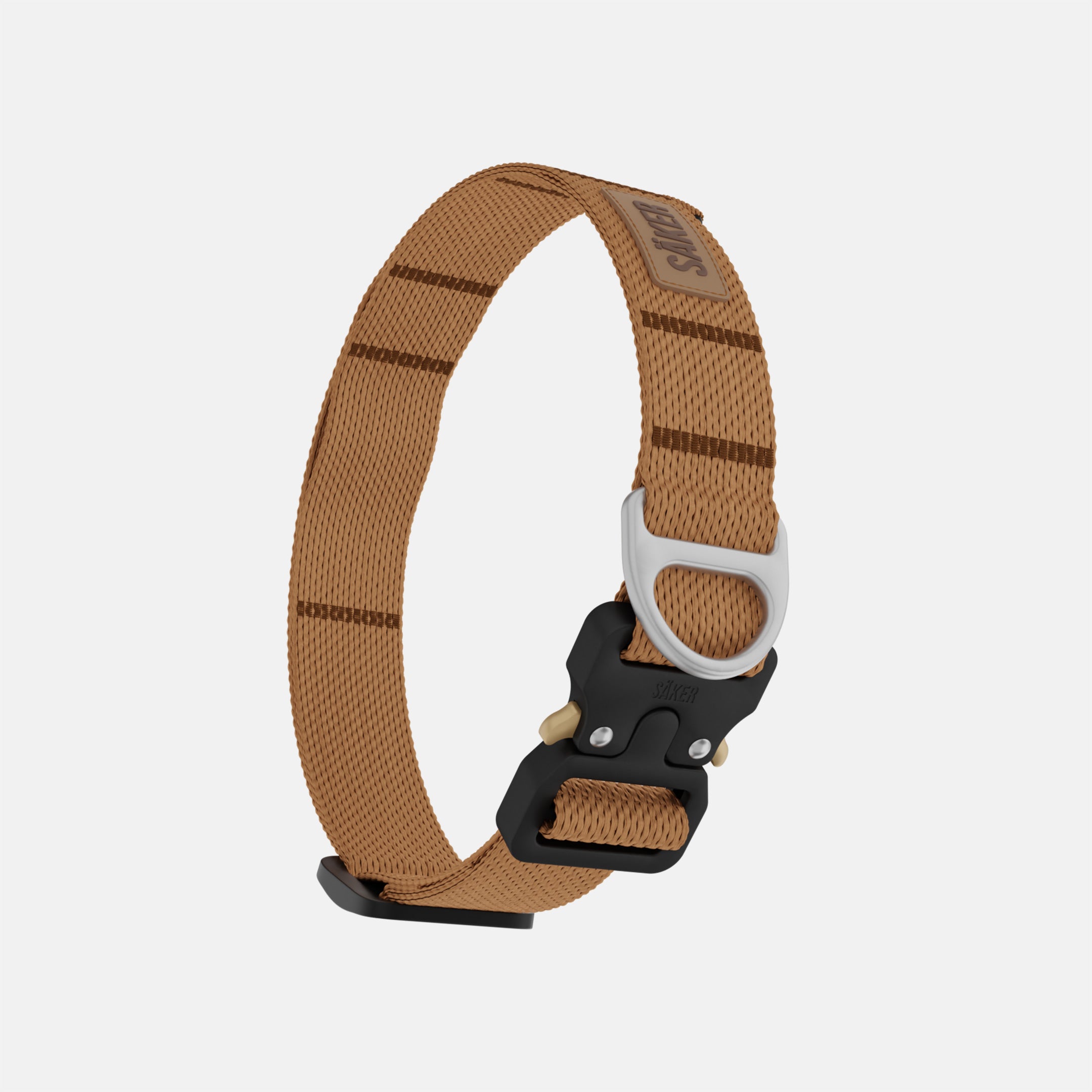 Vertical view of Canyon Collar in Sandstorm Tan