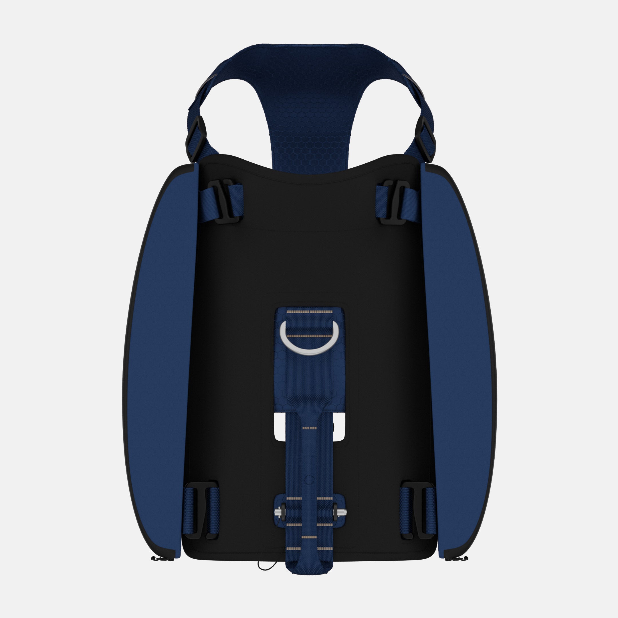 Top view of Canyon Light Pack in Peak Blue, size M
