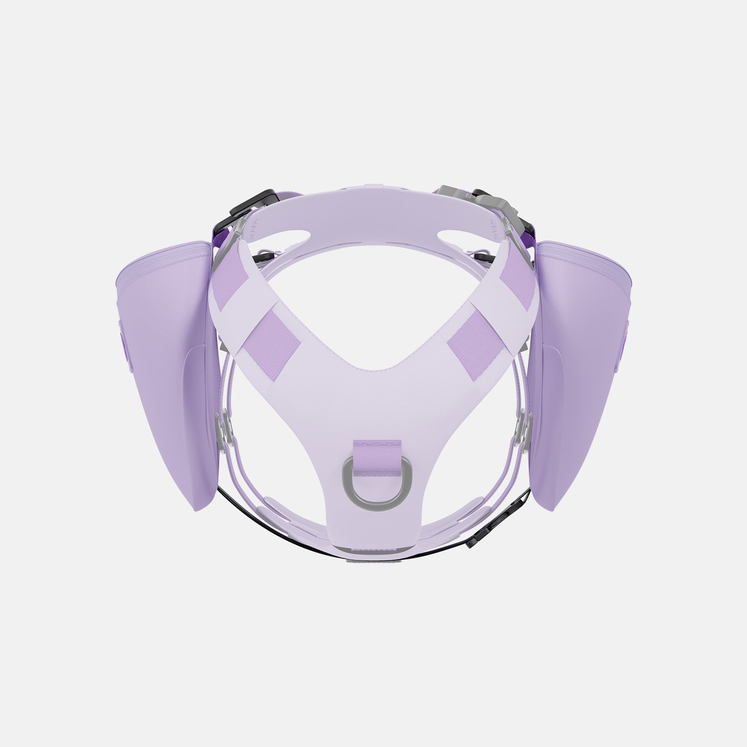 Front view of the Pouches 001 in Lilas color by Säker