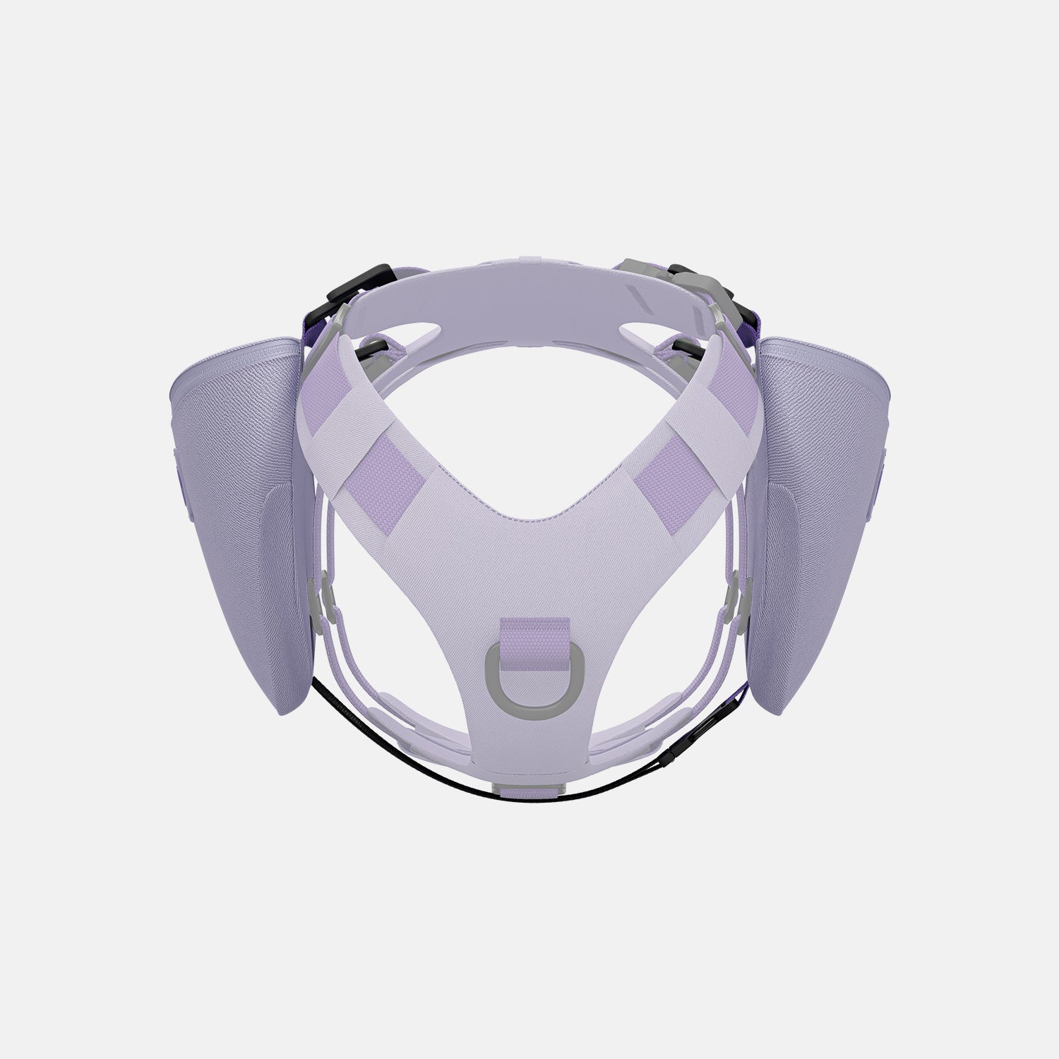 Front view of the Pouches 001 in Lilas color by Säker