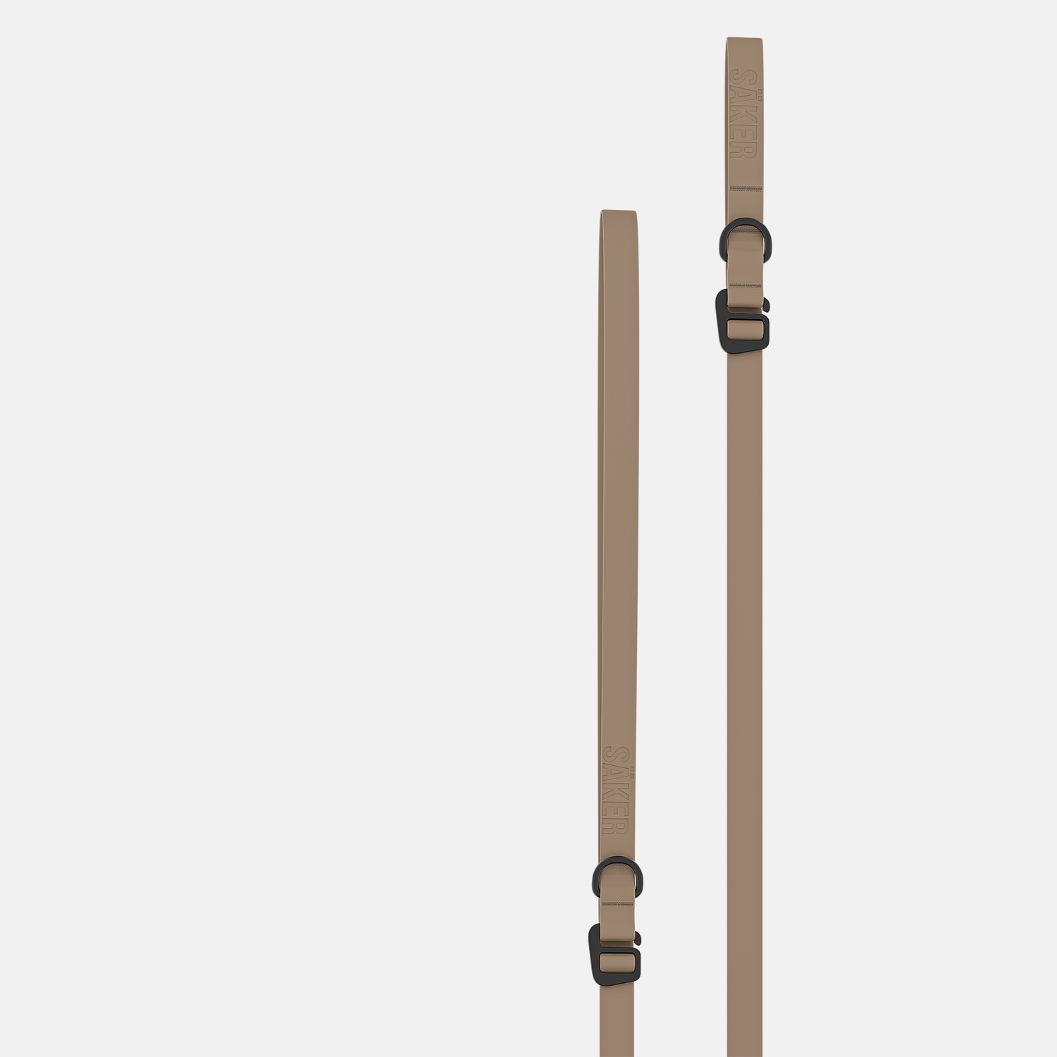 Image of the adjustable length of the Kelp™ leash in Color of the Trails