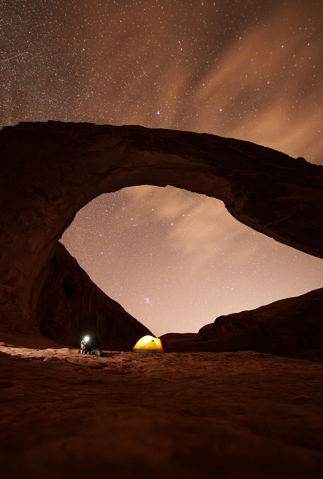 Sky full of stars moab on a Säker photoshoot