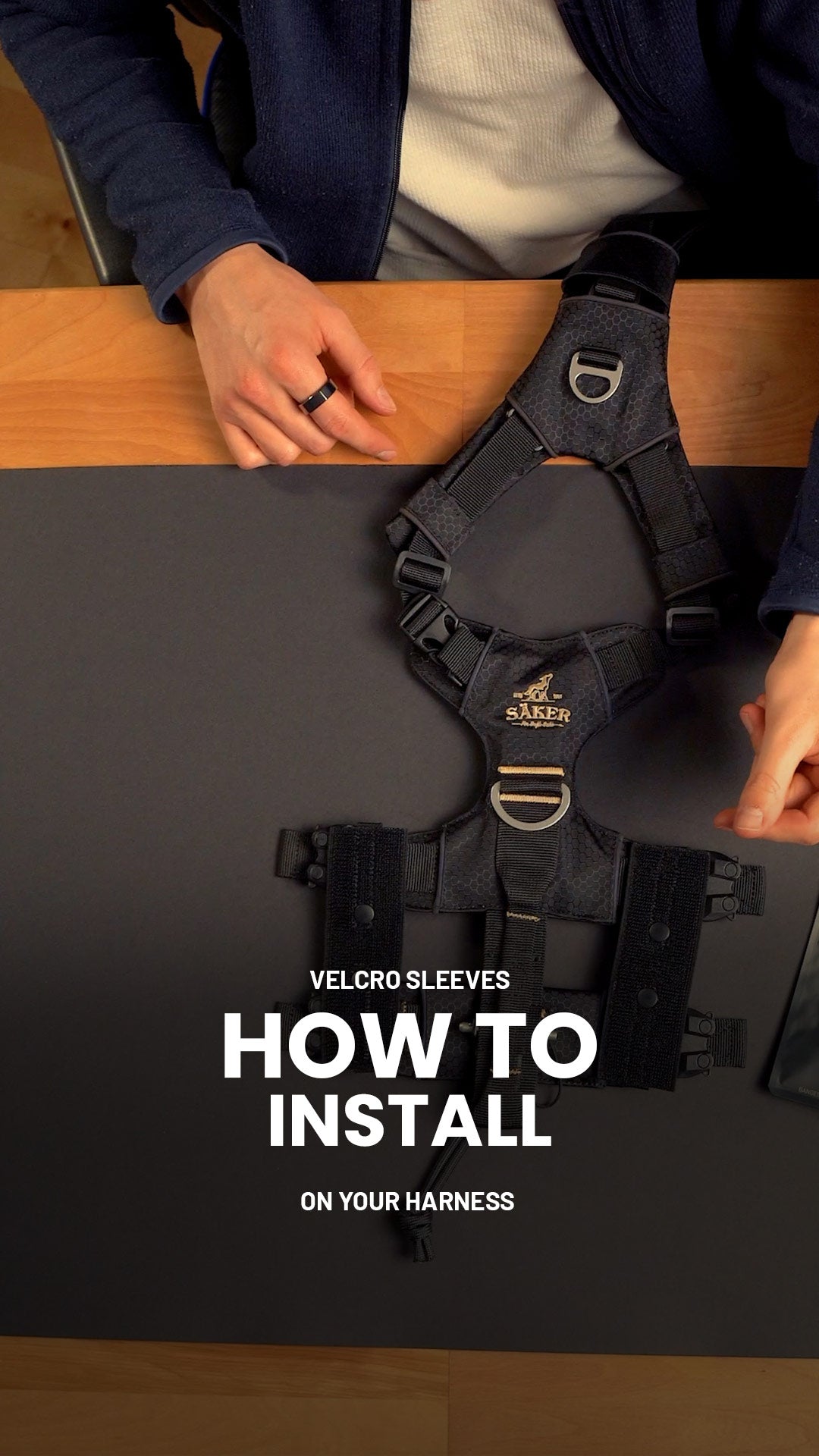 cover of video on how to install your velcro sleeves
