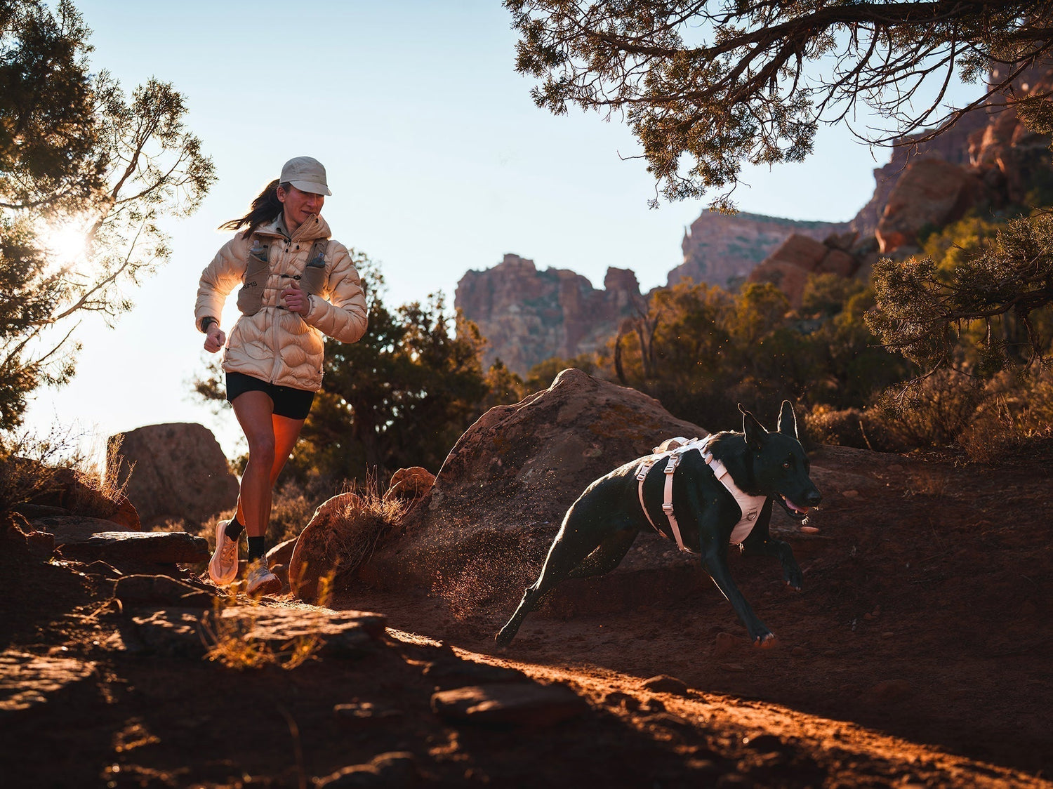 A short film on ultrarunner Sarah Ostaszewski and her dog Freddy.