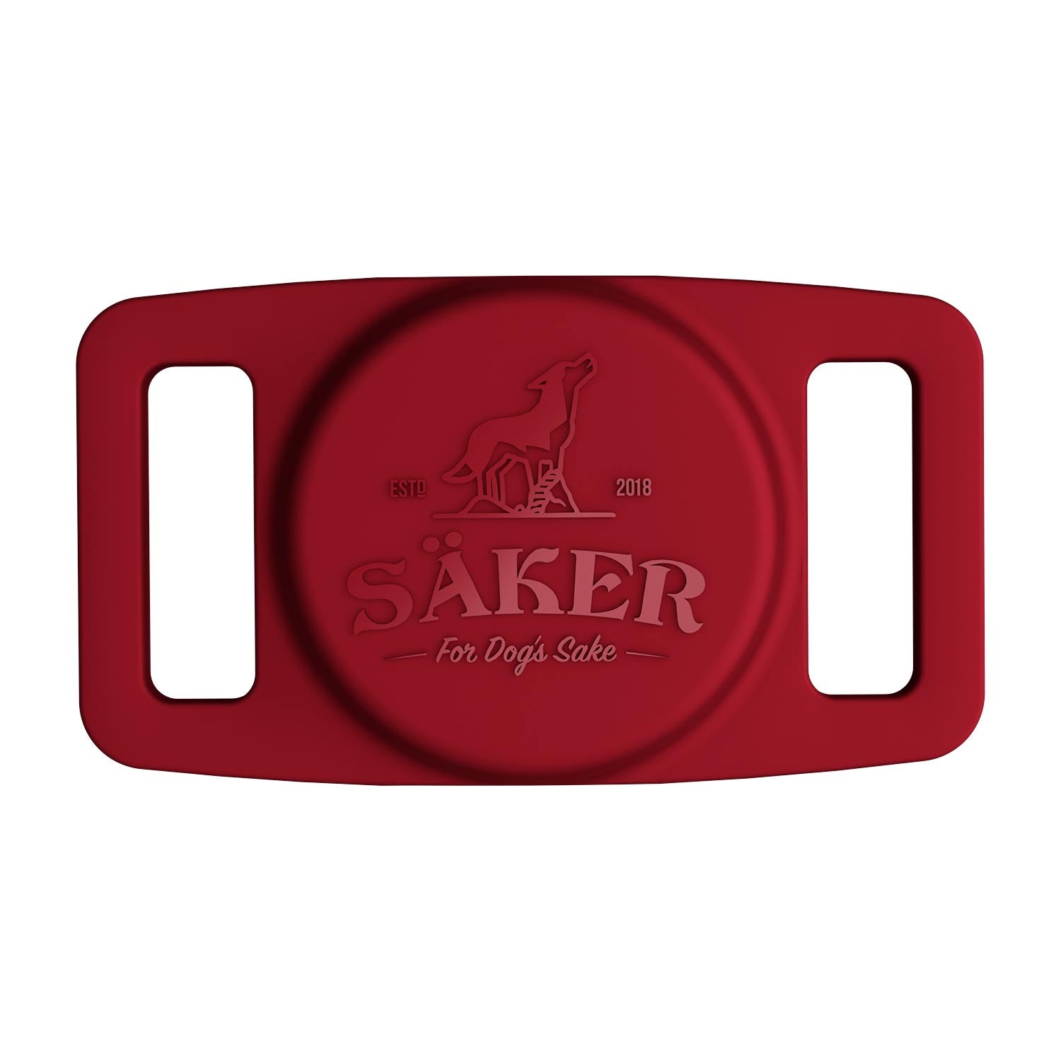 Main image of the Mammoth Airtag Holder in Blazing Red