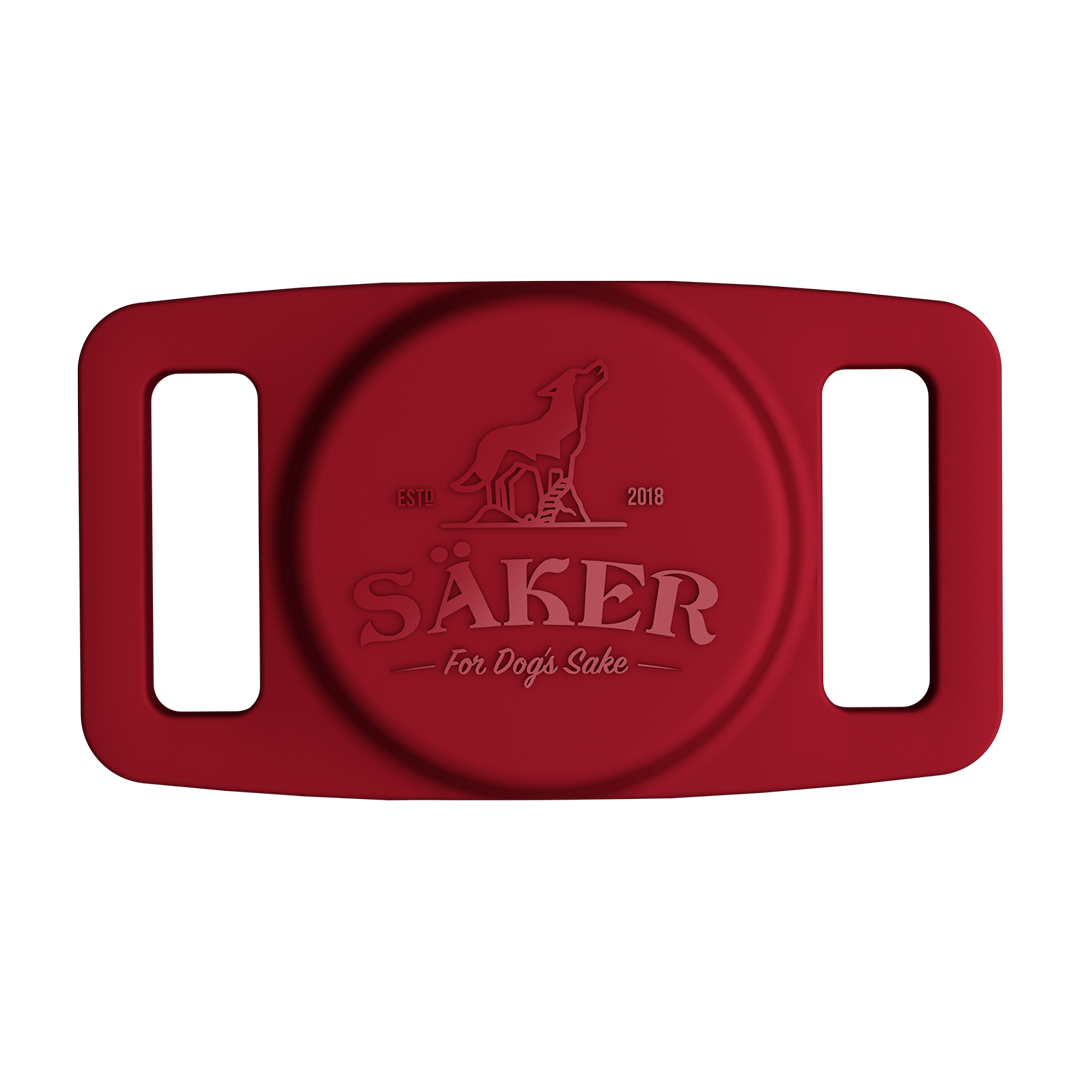 Main image of the Mammoth Airtag Holder in Rescue Red