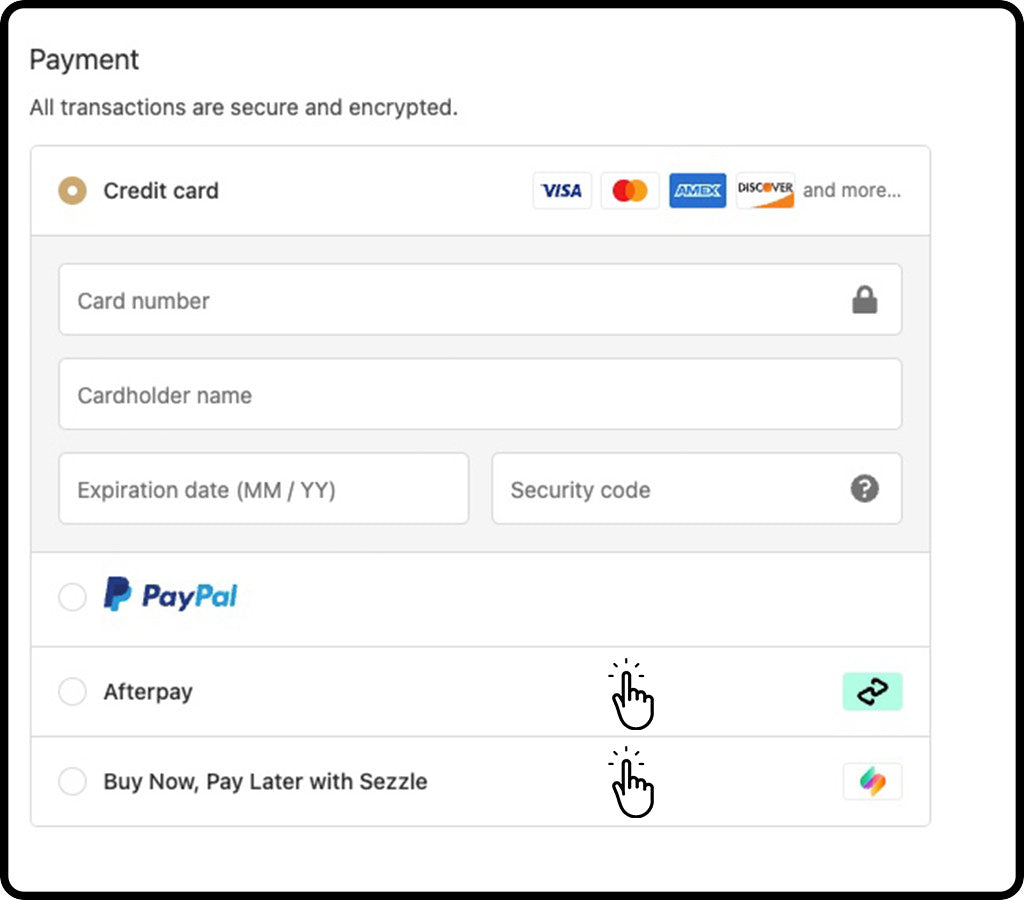 step 4 is to select the payment app that best matches your needs