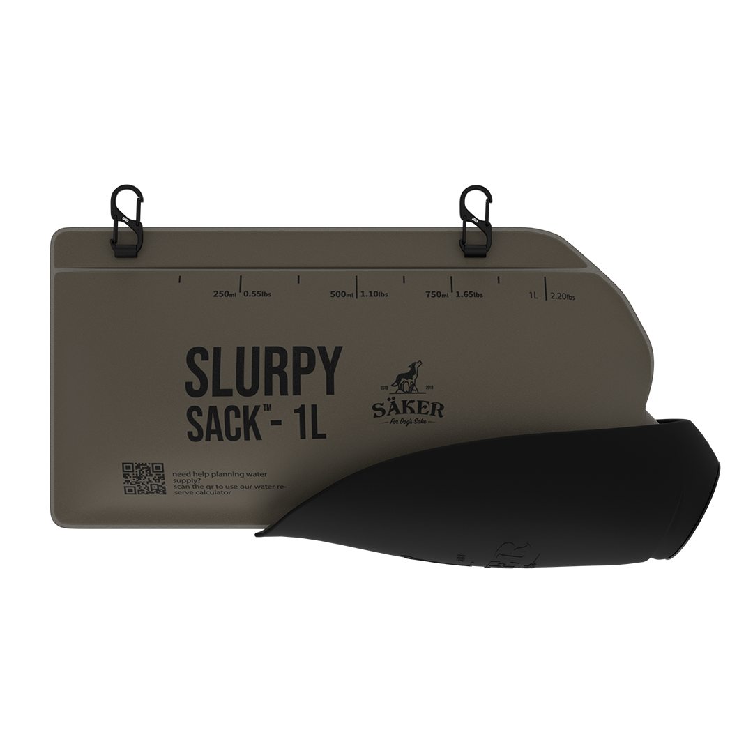 Front view of the Slurpy Sack 1L from Säker