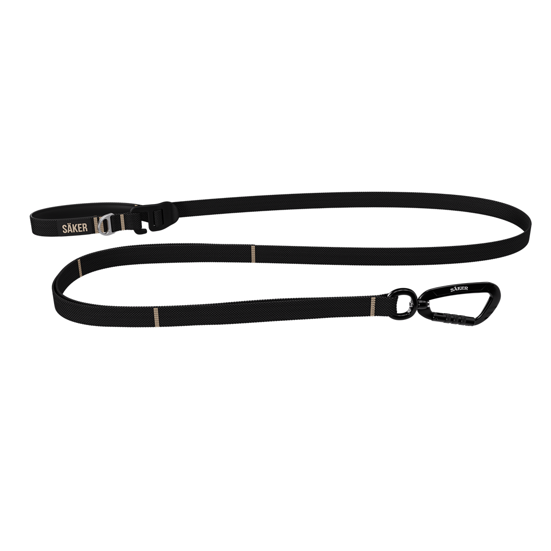 Main view of Canyon Leash in Black