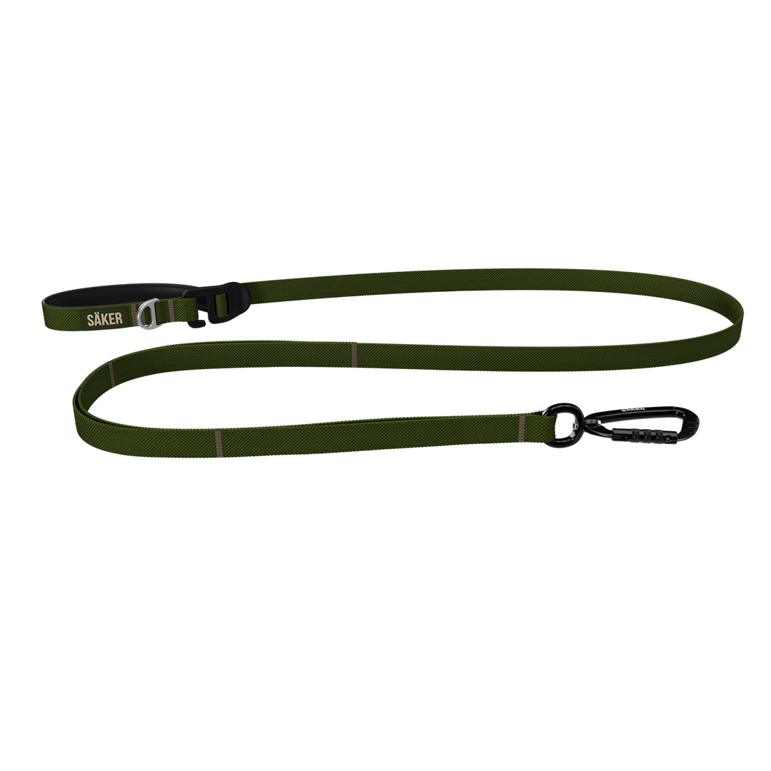 Main view of Canyon Leash in Moss Green