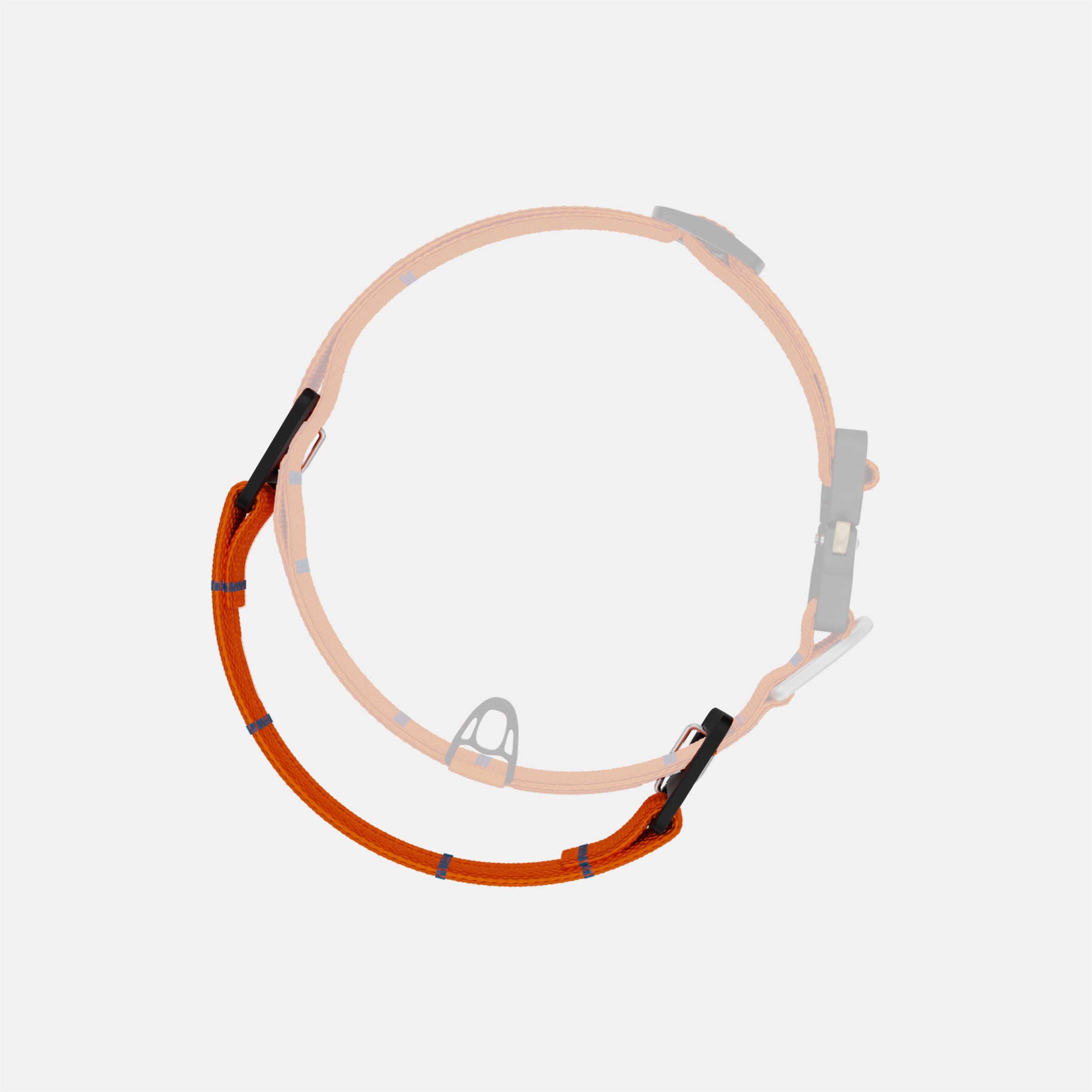 Top View of Canyon Handle in Orange