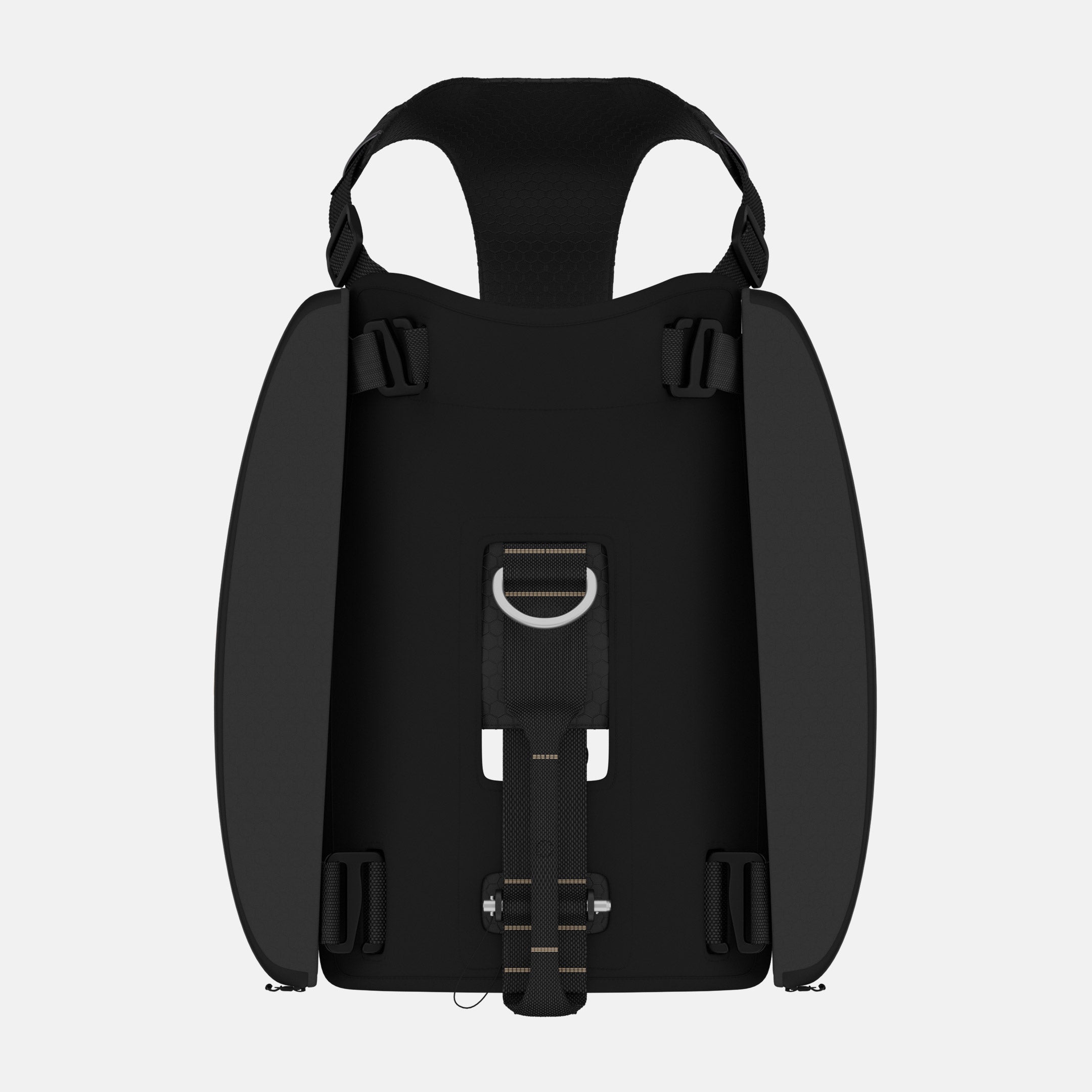 Top view of Canyon Light Pack in Black, size M