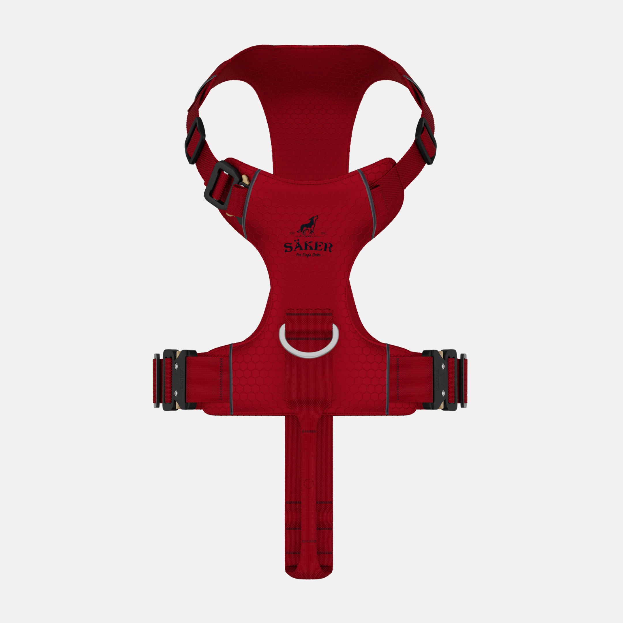 Top view of Canyon Pro Core in Blazing Red, size M