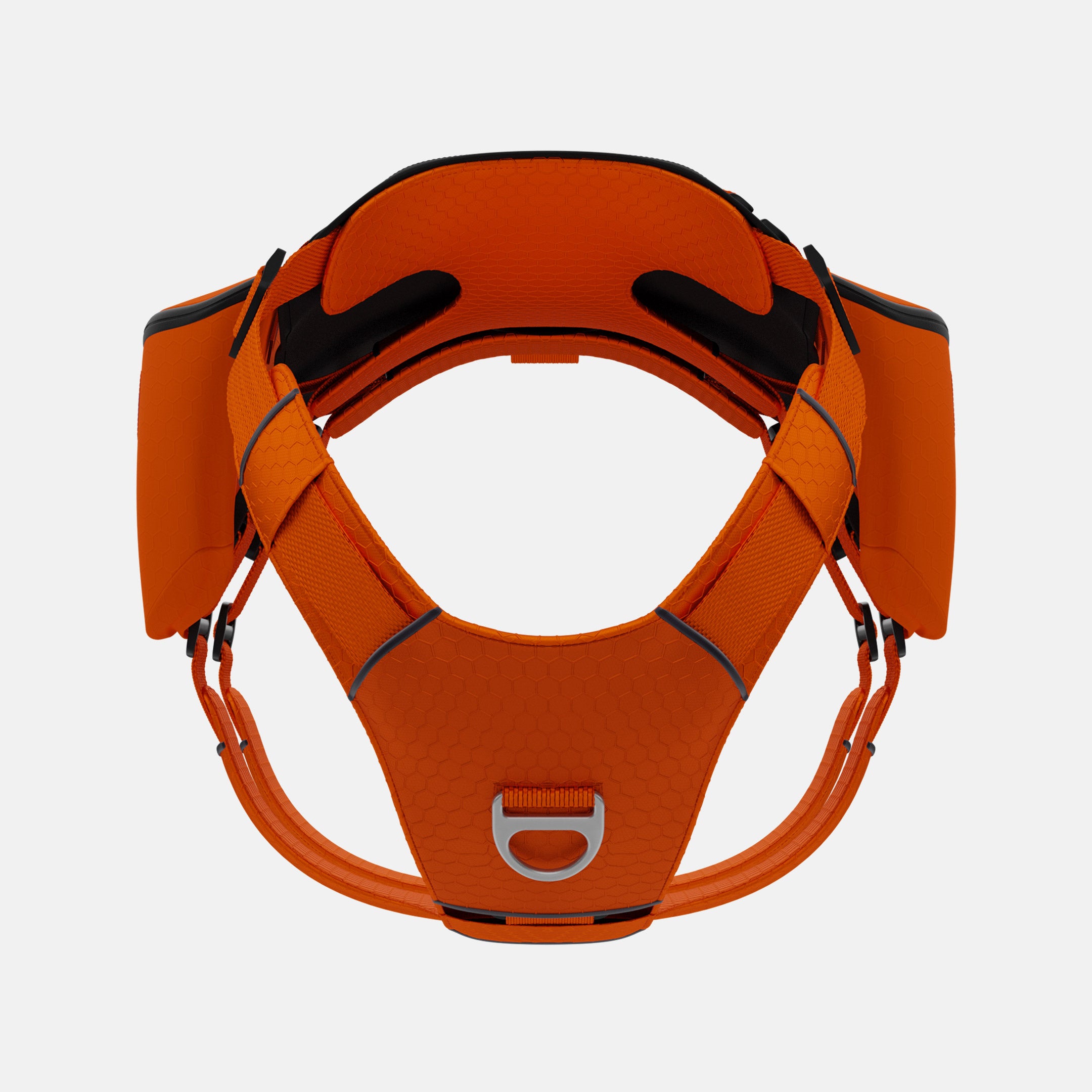 Front view of Canyon Light Pack in Orange, size M