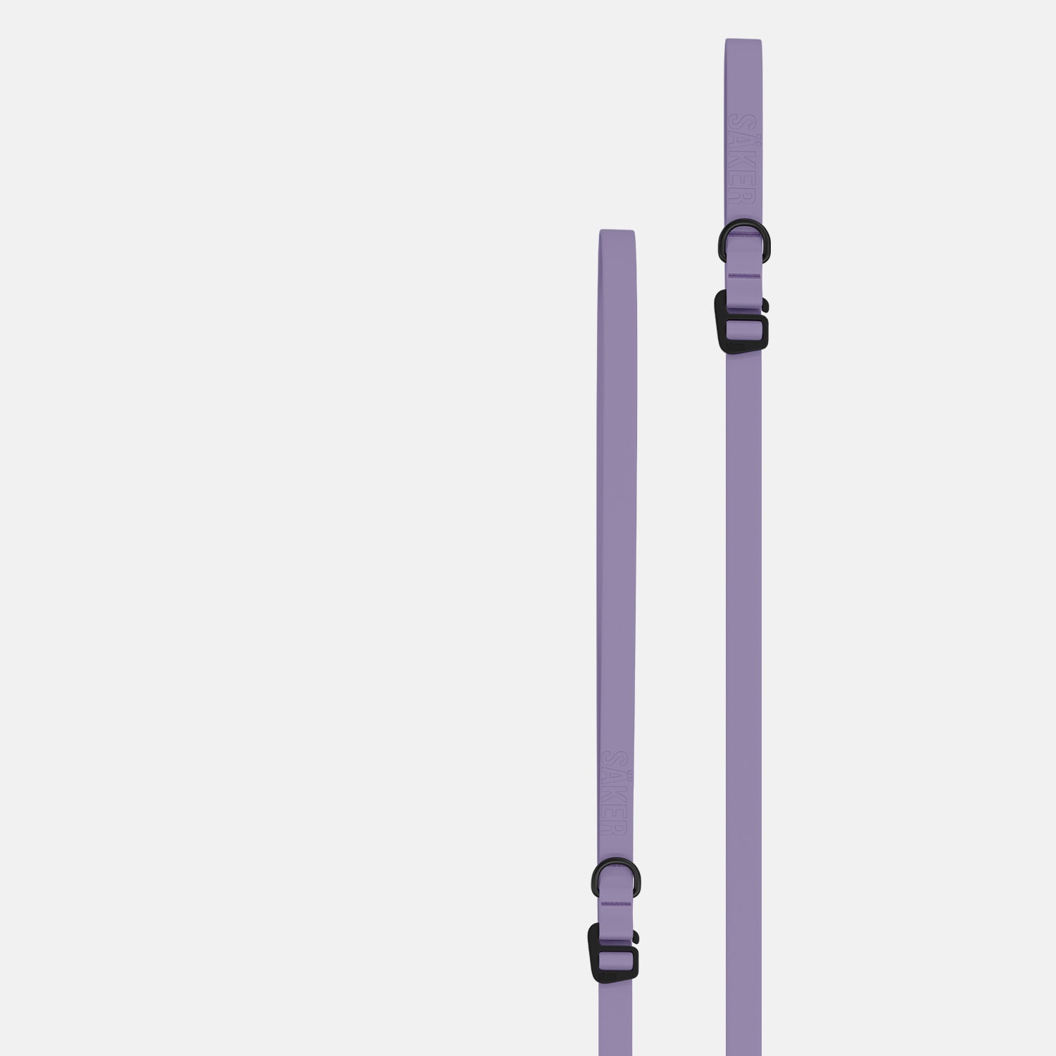 Image of the Kelp leash adjustable length in lilas