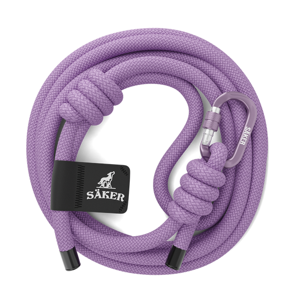 Top view of the Trust™ leash in Lilas