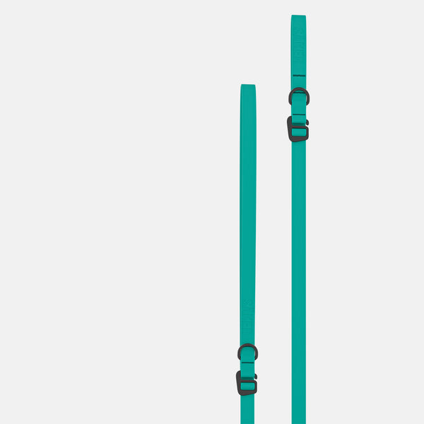 Image of the Kelp leash adjustable length in Skeena Teal